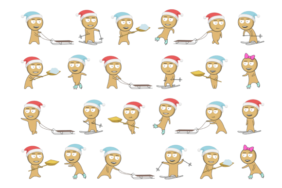 Download Winter Holidays and Christmas Vectors - Winter holidays Collection