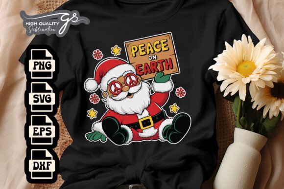 Download Peace on Earth Hippie Christmas SVG - Hippie christmas svg Collection