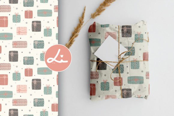 Download Cute Gift Boxes for the Winter Holidays - Winter holidays Collection