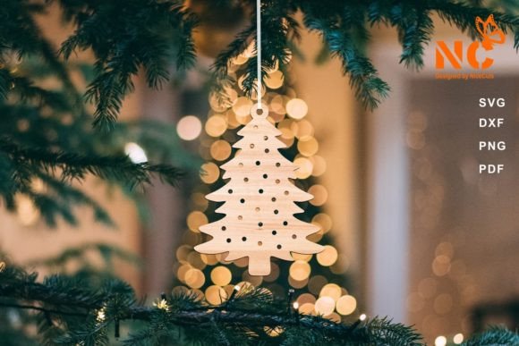 Download Glowforge Christmas Tree Ornament SVG - Tree ornament svg Collection