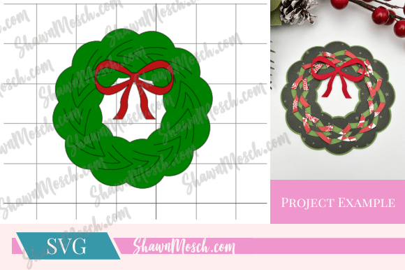 Download Braided Wreath SVG - Fold and Tuck - Wreath svg Collection