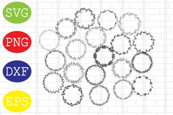 Download Circle Floral Wreath Svg, Laurel Svg - Wreath svg Collection