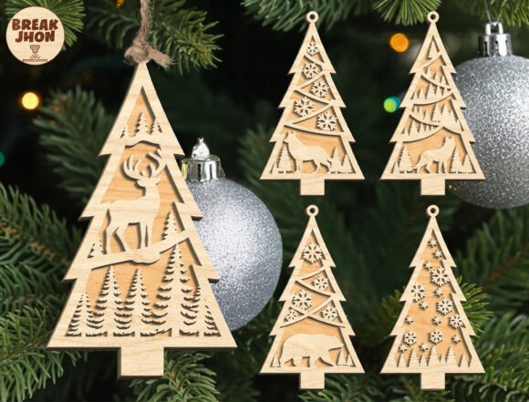Download Christmas Tree Ornament SVG Bundle - Tree ornament svg Collection