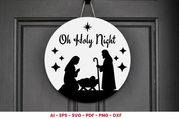Download Christmas Round Sign Laser Cut SVG - Christmas round sign laser cut Collection