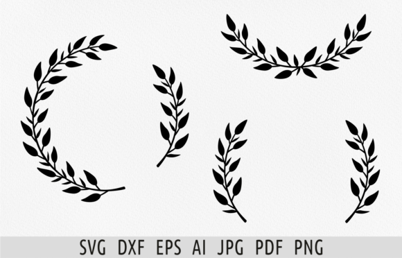 Download Laurel Wreath Svg Flourish Border Svg - Wreath svg Collection